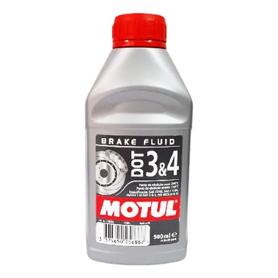 Fluido De Freio Dot 3/4 Brake Fluid 500ml Motul Foto 1