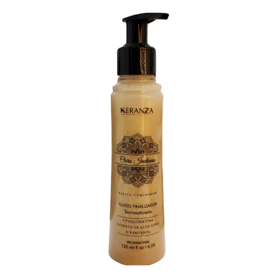 Fluido Finalizador Keranza Ouro Indiano 120ml Foto 1