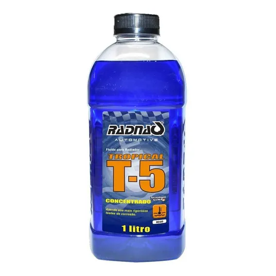 Fluido Para Radiador Tropical T-5 Radnaq 1l Foto 1