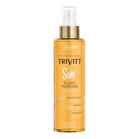 Fluido Protetor Trivitt Sun Itallian Color Hairtech 120ml Foto 1