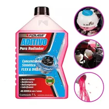 Fluido Rosa Aditivo Radiador 1 Litro Concentrado Sintético Foto  mini 1