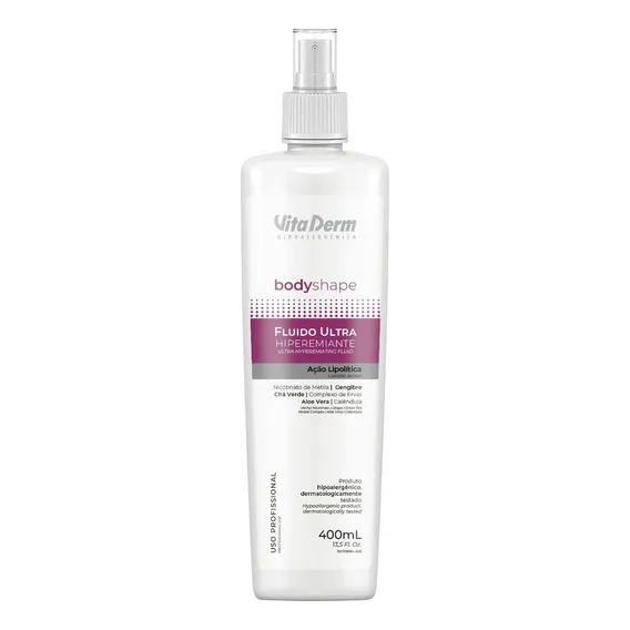 Fluido Ultra Hiperemiante 400ml Vita Derm Foto 1