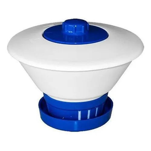Flutuador Clorador Margarida Pastilha Cloro Piscina Hidroall Foto 1
