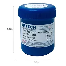 Fluxo Solda Amtech Nc-559-asm 100g Reballing Pastoso Bga Foto mini 2