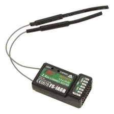 Flysky FS-I6 2,4 GHz Negro 6 Canales Radio Foto mini  2