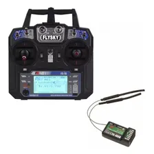 Flysky FS-I6 2,4 GHz Negro 6 Canales Radio Foto mini  3