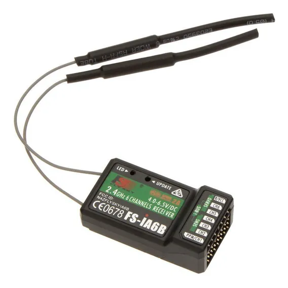 Flysky Receptor Fs-ia6b 2.4ghz Ppm 6ch Ibus Foto 1