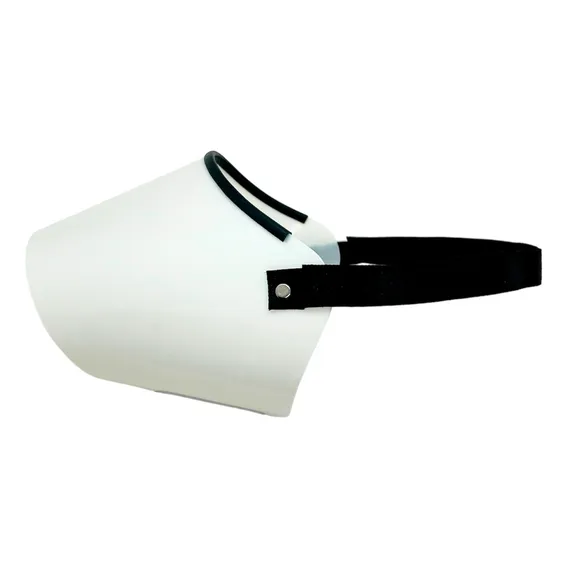 Focinheira Adestramento Caes Cachorro Petshop Veterinario Cor Branco Tamanho N4 - 7cm X 12 Cm Foto 1