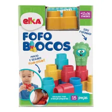 Fofo Blocos 15 Peças - Elka Foto mini 1