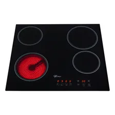 Fogão Cooktop Elétrico Mesa Vitrocerâmica 4Q Touch Fischer 220V Foto  mini 1