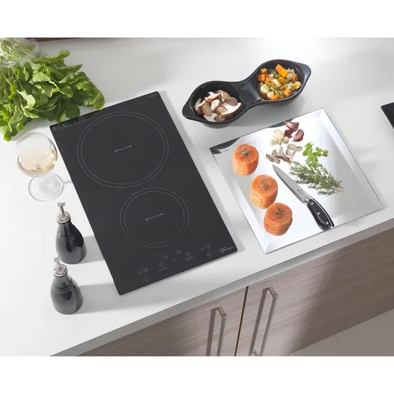 Fogão Cooktop Fischer 2Q Por Indução Mesa Vitrocerâmica 220V Preto Foto 1