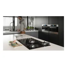 Fogão Cooktop Fischer 5 Bocas Top Elétrico/Gás De Mesa Vitrocerâmica Preto 220V Foto mini  3