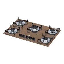 Fogão Cooktop Gás Chamalux 5 Bocas Amadeirado 110v/220v Foto mini 1