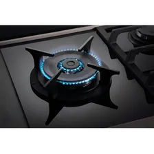 Fogão cooktop gás Fischer Platinium 19784-23299 preto 127V/220V Foto mini  3