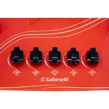 Fogão Cooktop Safanelli Tripla Chama 5 Bocas Vermelho Foto mini  2