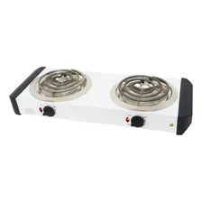 Fogão Elétrico Portátil 2 Bocas Temperatura Regulável 2000w 110V Foto  mini 1