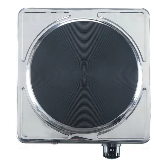Fogão Fogareiro Elétrico Portátil 1 Boca 1500W de Mesa Camping Temperatura Regulável Agratto Fma Voltagem 110V Foto 1