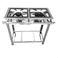 Fogão Industrial Mr Fogões Inox 30x30 - Inox Foto  mini 1