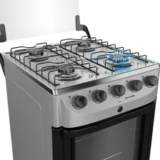 Fogão Mueller 4 Bocas Titânio Acendimento Automático Mfi4bb Foto mini  3