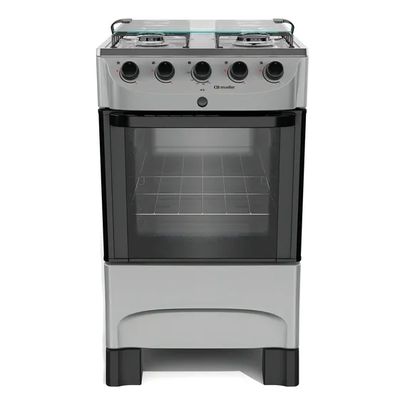Fogão Mueller 4 Bocas Titânio Acendimento Automático Mfi4bb Foto 1