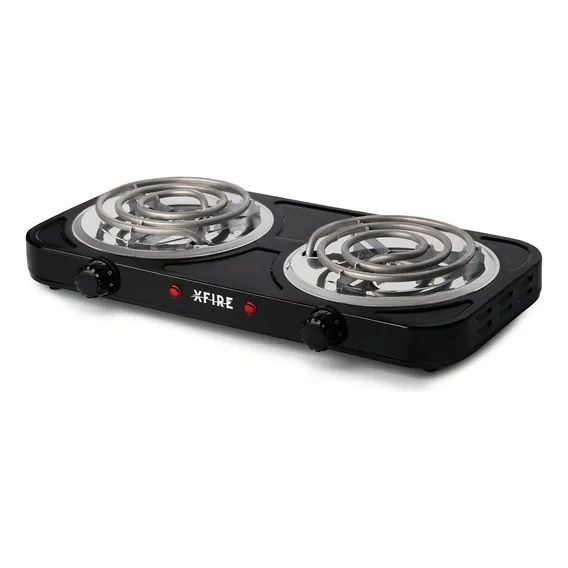Fogareiro Cooktop Elétrico De Mesa 2 Bocas Xfire 2000 Watts 220v Foto 1