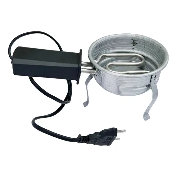 Fogareiro Elétrico Potente + Pinça Acendedor Carvão 110/220v 110 Foto 1