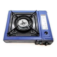 Fogareiro Fogão Camping Portatil Frontier Flex Azul Ntk Foto mini 2