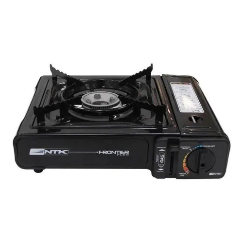 Fogareiro Fogão Camping Portatil Frontier Flex Preto Ntk Foto 1