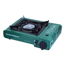 Fogareiro Portatil Guepardo Duppio Duo Camping + Maleta Foto  mini 1