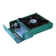 Fogareiro Portatil Guepardo Duppio Duo Camping + Maleta Foto mini 4