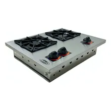 Fogão 2 Bocas Cooktop 1qs 1qd Total Inox P/ Embutir 20x20 Foto mini 3