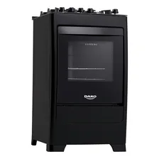 Fogão 4 Bocas Dako Supreme Glass Preto Mesa De Vidro Bivolt 127V/220V Foto mini 3