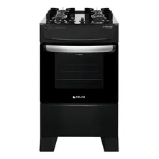 Fogão Atlas 4 Bocas Preto Acendimento Automático Bivolt Foto mini 1