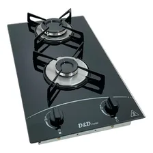Fogão Cooktop 2 Bocas Preto A Gás Natural (gn) Foto mini 1