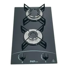 Fogão Cooktop 2 Bocas Preto A Gás Natural (gn) Foto mini 2