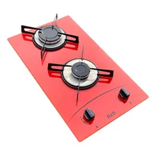 Fogão Cooktop 2 Bocas Vermelho D&d Metal Bivolt Ce02v Foto mini 1