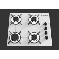 Fogão Cooktop 4 Bocas Ultra Chama Bivolt - Branco - Chamalux Foto mini  2