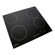 Fogão Cooktop Elétrico 4 Bocas Safanelli Touch Cor Preto 220v Foto mini  3