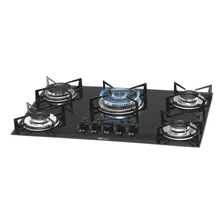 Fogão cooktop gás Fischer Tripla Chama 1743 preto 127V/220V Foto  mini 1