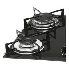Fogão cooktop gás Fischer Tripla Chama 1743 preto 127V/220V Foto mini  3