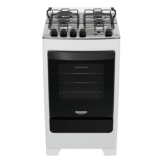 Fogão Dako Supreme Branco 4 Bocas Com Acendimento Automático 110V 220V (Bivolt) Foto 1