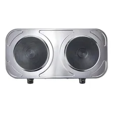 Fogão Elétrico De Mesa 2 Bocas 2000W Safanelli Inox 127V Foto mini 1