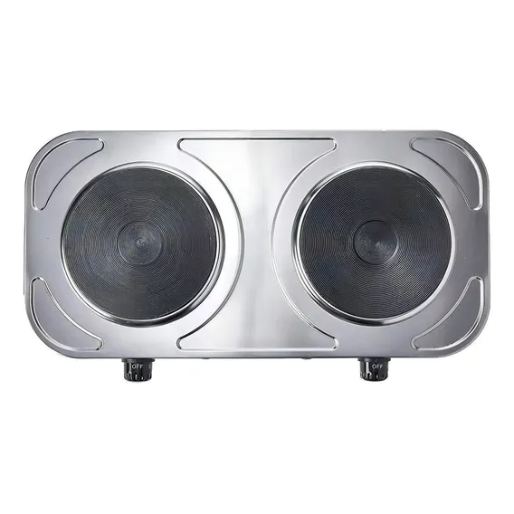 Fogão Elétrico De Mesa 2 Bocas 2000W Safanelli Inox 127V Foto 1