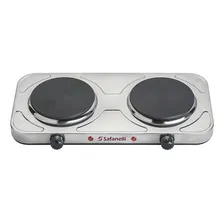 Fogão Elétrico De Mesa 2 Bocas 2000W Safanelli Inox 127V Foto mini 3