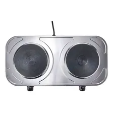 Fogão Elétrico De Mesa Agratto 2 Bocas Inox 220v 2000w Foto mini 3
