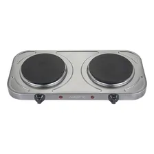 Fogão Eletrico Mesa Agratto Fm-01 2 Bocas 2000w Inox - 110v Foto mini 1
