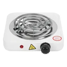 Fogão elétrico portátil espiral Fogão elétrico 1000w cor branca Foto mini 1