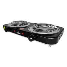 Fogão Elétrico Portátil Mesa Fogareiro Cooktop 2 Bocas 220v Foto mini 3