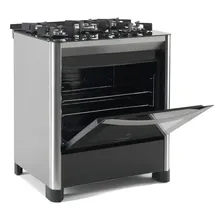 FogĂŁo Fischer Gran Cheff 26988 com porta com visor 220V - prateado Foto mini 2