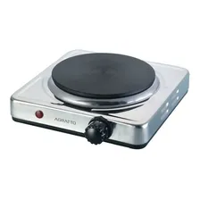 Fogão Fogareiro Elétrico Portátil 1 Boca 1500W de Mesa Camping Temperatura Regulável Agratto Fma Voltagem 110V Foto mini  2